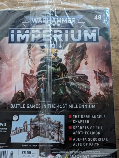 Warhammer 40k Imperium Magazine Issue 48 Ruined Factorum. Sealed.