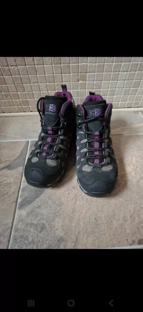 KARRIMOR LYNX WTX Womens Walking Boots Navy Size UK 4 EU 37 US 6 22.5 cm 27.99 PicClick UK