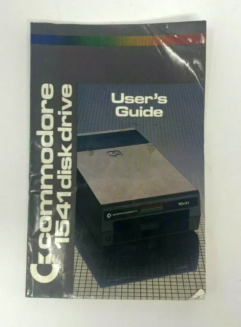 Commodore 1541 Disk Drive User's Guide Manual