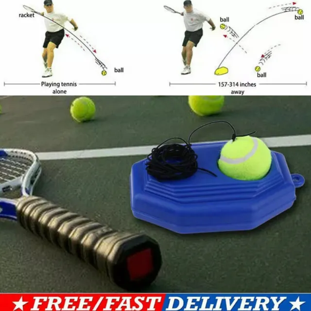 Self-Study Tennis Device Rebound Ball Back Practice Training Trainer Aids Tool 2
