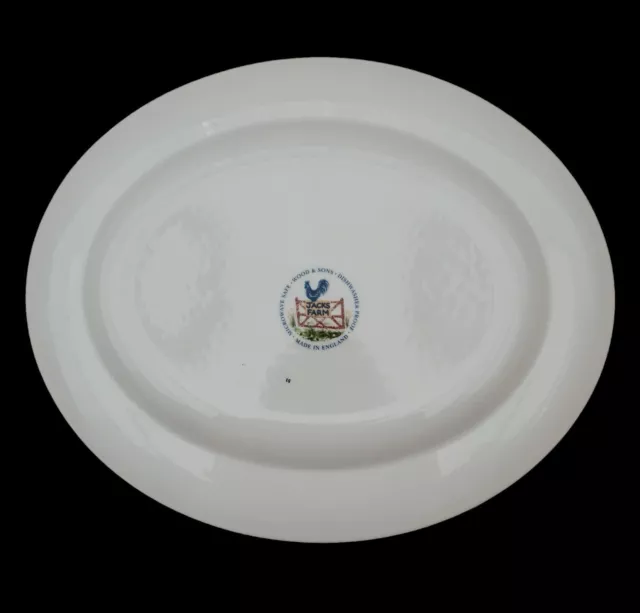Wood and Sons JACKS FARM Platter/Plate (30 x 24.5 cm) In Excellent Condition 2