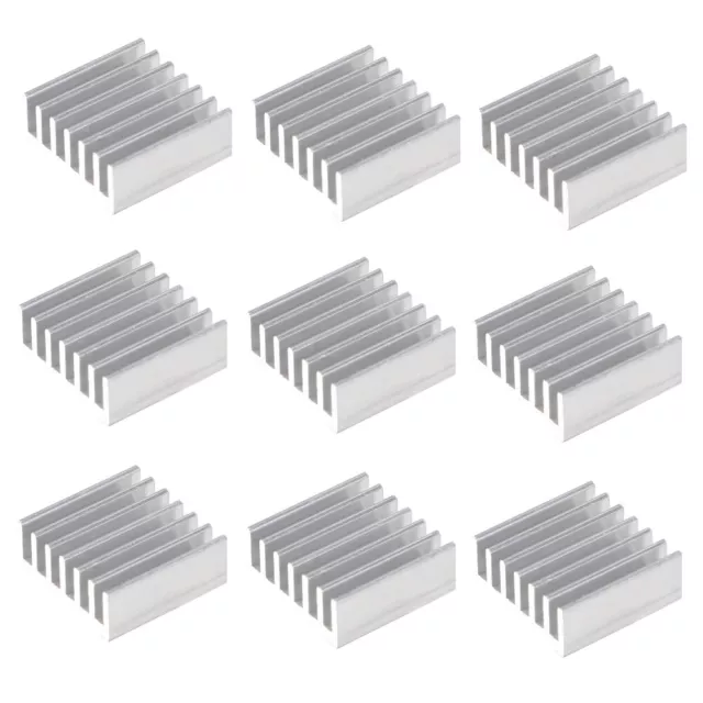 24 Pcs Dissipateur De Chaleur Aluminium Radiateur En Mini-refroidisseur