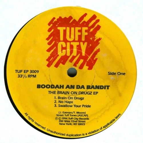 洋楽 BOODAH AN DA BANDIT 1994 TUFF CITY 洋楽 BOODAH AN DA BANDIT 1994 TUFF CITY 洋楽 BOODAH AN DA