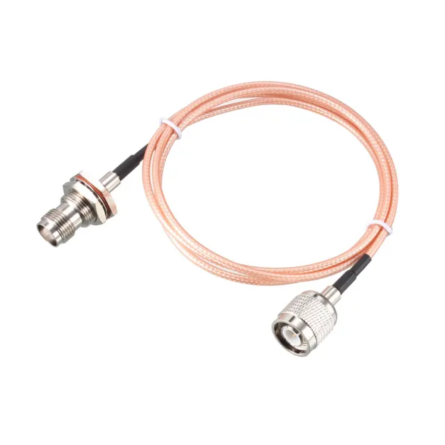 RG316 RF Coaxial Cable TNC Male to TNC Female Bulkhead Pigtail Jumper Cable 3 Ft