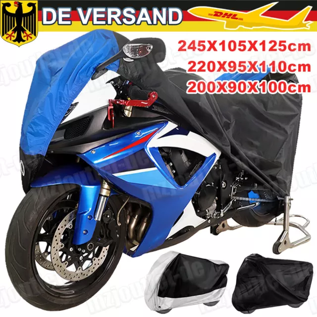 Motorrad Abdeckung Motorradgarage Motorradplane Abdeckplane Roller Wasserdicht