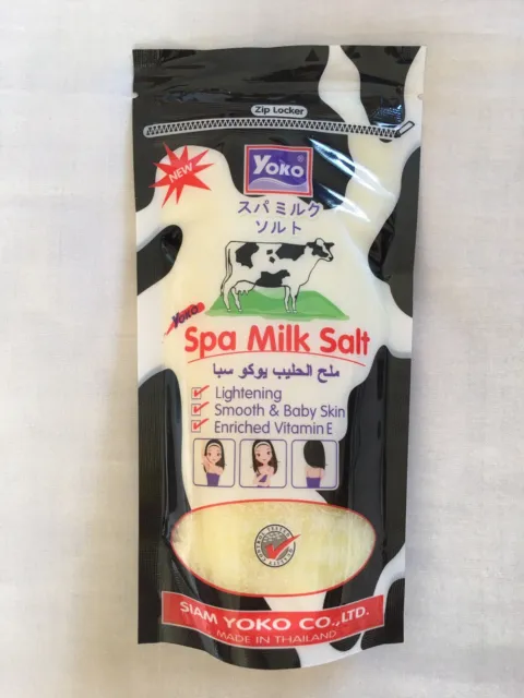 3X Yoko Spa Milk Salt Body Scrub 300g.
