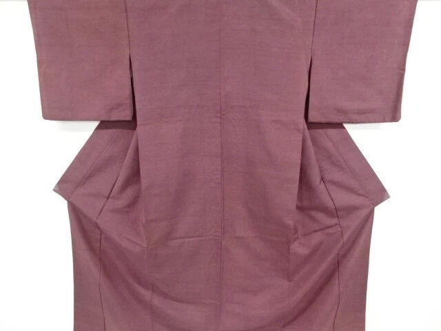 6873997: Japanese Kimono / Antique Kimono / Hand Woven Tsumugi