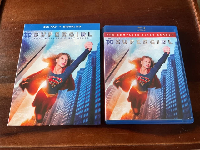 Supergirl: The Complete First Season DC Blu-ray W/Slip Cover & Bonus Arrow DVDs