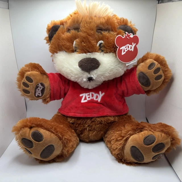 NEW W/ TAGS* ZEDDY Zellers 13”H Teddy Bear Mascot Plush $34.00