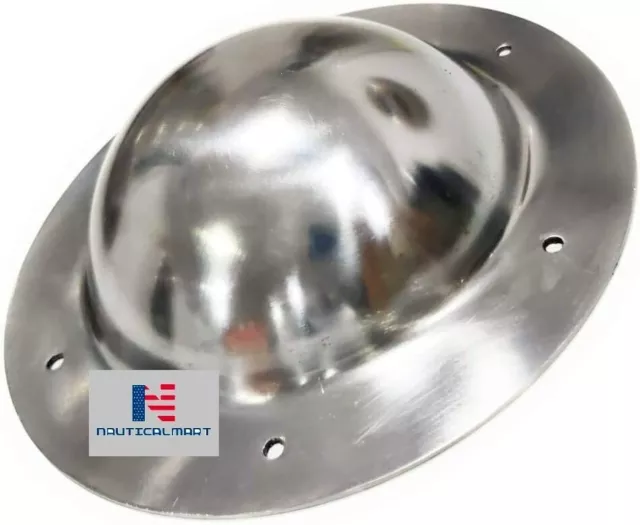 NauticalMart Medieval Combat Umbo Shield Mount Hand Forged Iron Boss Fully Funct
