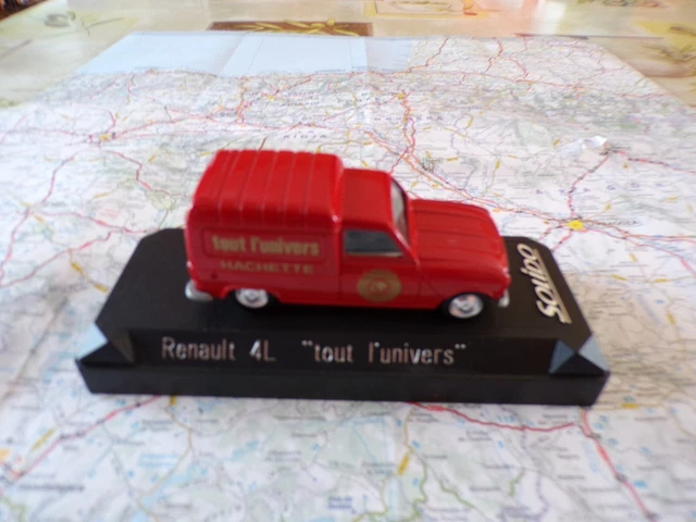 Norev 1/43 Renault 4 L Autoroutes 1963 – Version Orange, Collection France