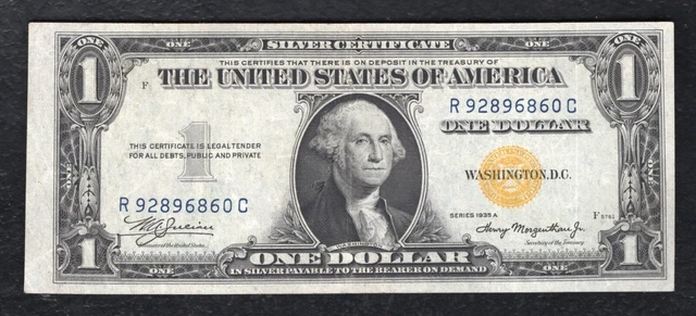 Fr. 2306 1935-A $1 One Dollar “North Africa” Silver Certificate Extremely Fine