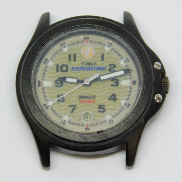 TIMEX EXPEDITION INDIGLO Black Tone Quartz Analog Women's Watch New