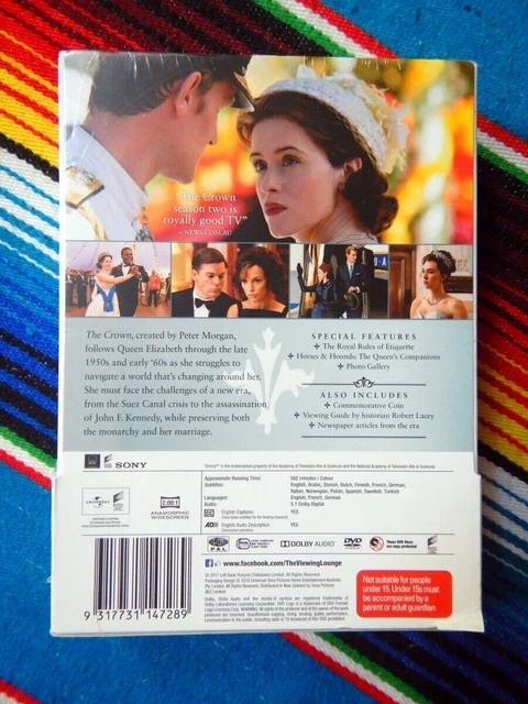✺Nouveau✺ THE CROWN Saison 2 Edition Collector Premium DVD - 4 DISQUES... 2
