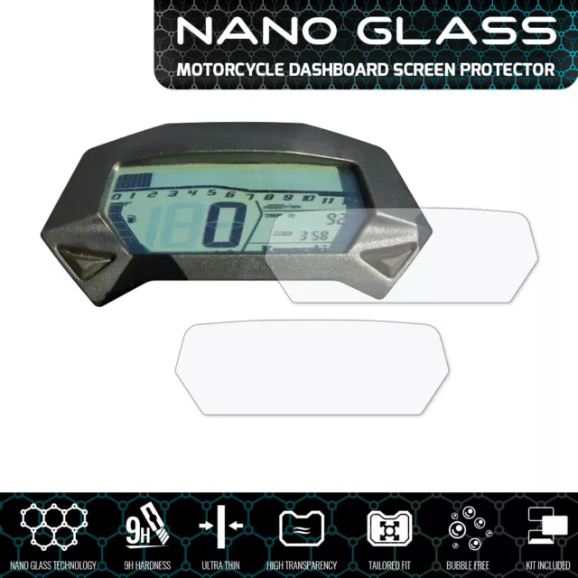 Kawasaki Ninja 250/400/650 2017+ dashboard screen protector instrument  cluster protection film kit.