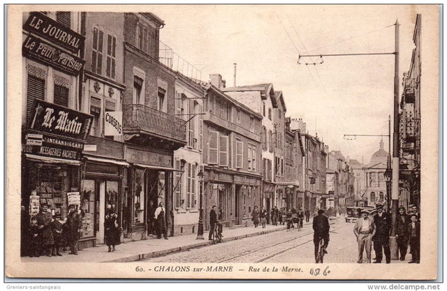 51 CHALONS SUR MARNE - rue de la marne