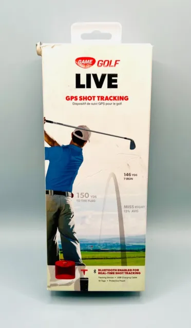 Game Golf Live GPS Shot Digital Tracking System for Golf (Bluetooth)