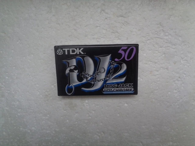 Cassette Audio TDK B60 - Vierge - Qualité Sonore Fiable