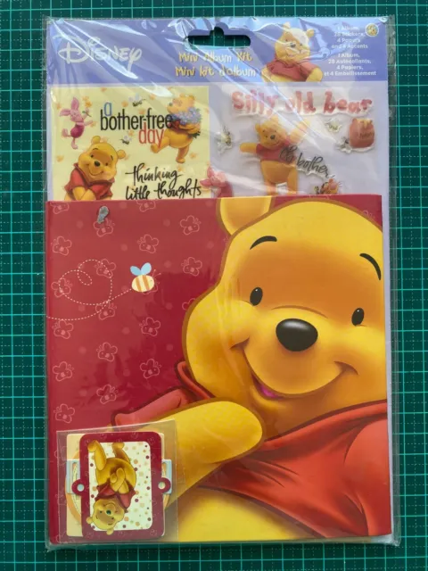 Disney Sandylion Mini Album Kit 8x8 Winnie the Pooh Bear Stickers Paper