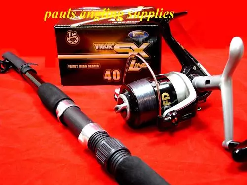 Fishing Telescopic Travel Rod & Vigor Reel Line 9 ft