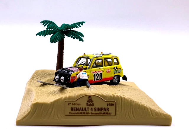 R4L43 Passion RENAULT 4 L 1/43 : 4L Super Export 1964 – Jumajo