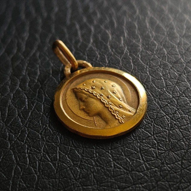 MEDAILLE PELERINAGE COEUR JESUS Marie POITIERS Poitou Niort LOURDES WS1