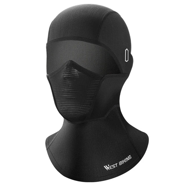 Kopfbedeckung Sonnenschutz Kopfbedeckung perfekt zum Skifahren schwarz weich erg