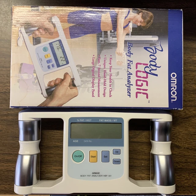 OMRON BODY LOGIC Body Fat Percentage Analyzer HBF301, Low Use In Box