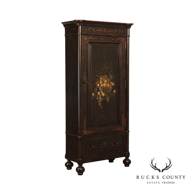 Pulaski Furniture Northern European Style Paint Decorated Armoire