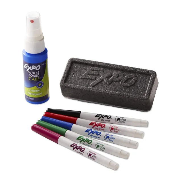 QUEFE Liquid White Chalk Markers, 8pcs, 6mm, Dual Tip, Chalkboard Markers,  Dry Erase Marker Pens, Window Markers, Liquid Chalk, Chalk Board Markers