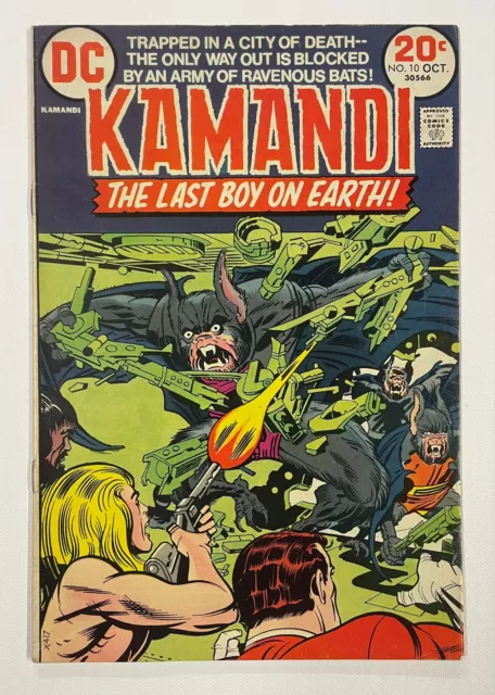 Kamandi, The Last Boy On Earth #10. October 1973. Dc. Fn. All Jack Kirby Issue!