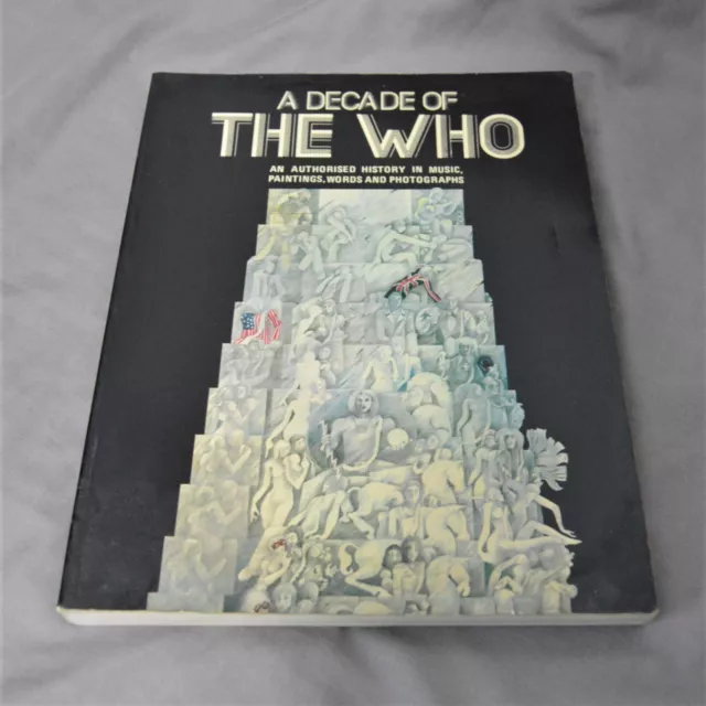 THE WHO A Decade Of The Who 1977 STEVE TURNER JOHN DAVIS Pop Art