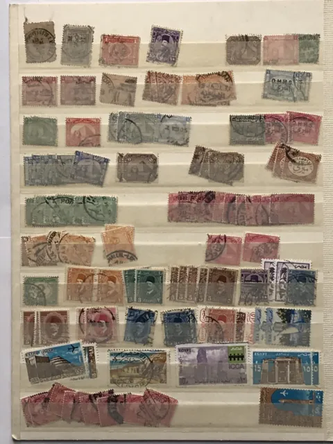 *** Collection De Timbres Anciens Egypte, Forte Cote ***