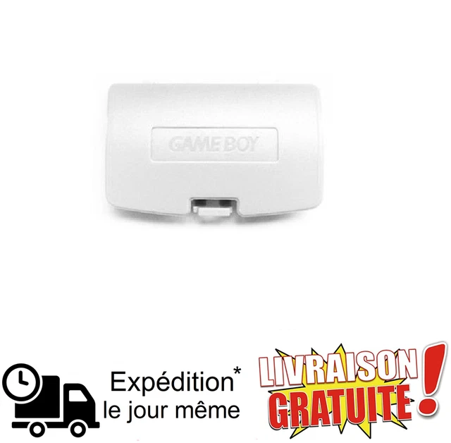 Cache Piles Gris Pour Game Boy Original - Compatible Nintendo Game Boy Classic
