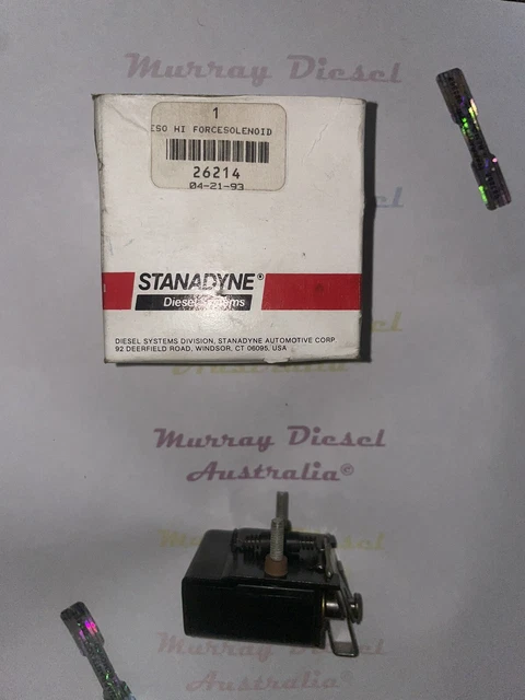 Genuine New Injection Pump Shut Off Solenoid Roosa Stanadyne suit Case etc DB2