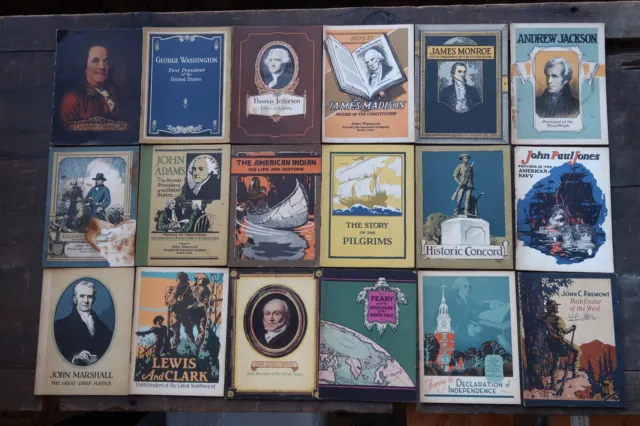 John Hancock Life Insurance Company US history booklets -- 27 titles, 1920s-30s