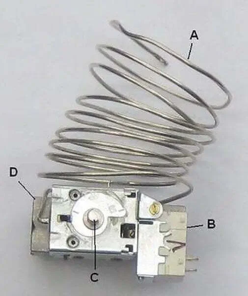 THERMOSTAT for GAS FRIDGE THREADED TYPE