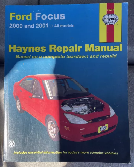 Ford Focus 2000-2005 Haynes repair manual 36034