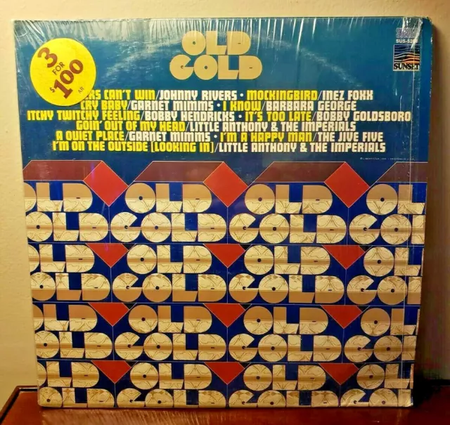 Old Gold Vinyl LP Sunset Records SUS 5266 Compilation