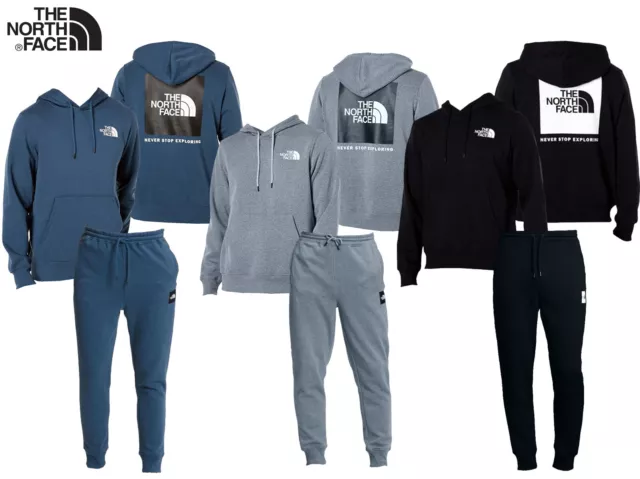 The North Face Tracksuit Mens Box NSE Hoodie and Joggers Set