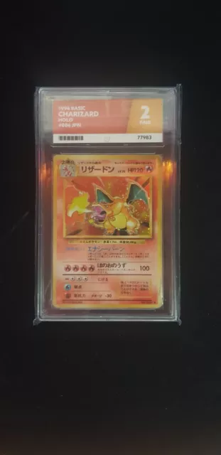 Pokémon TCG Charizard Base Set 006 Holo Unlimited Holo Rare Japanese