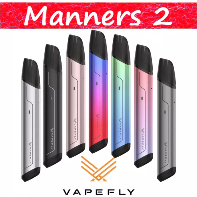 Vapefly Manners 2 - 850 mAh Kit mit 2 ml MTL Pod System E-Zigarette Starterset