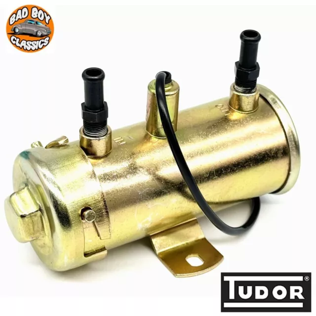 12v Tudor High Flow Electronic Fuel Pump Ideal For All Classic Cars