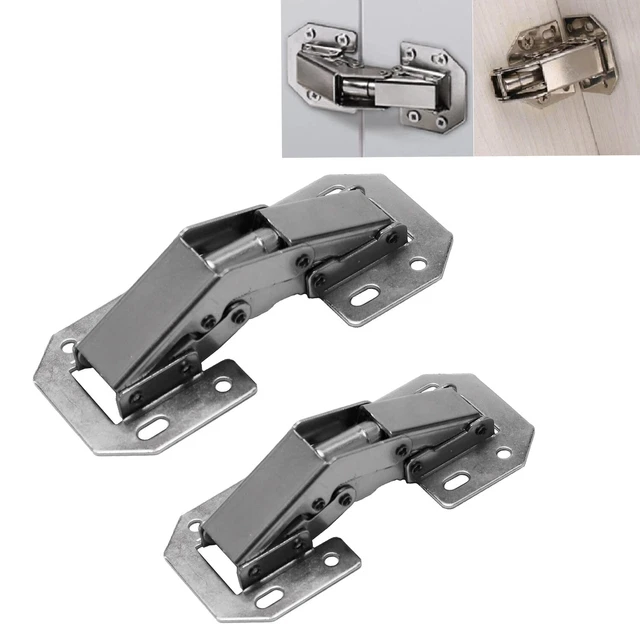 90 DEGREE EASY Mount Concealed Kitchen Cupboard Sprung Door