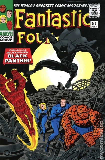 Mighty Marvel Masterworks The Black Panther TPB 1B-1ST NM 2022 Stock Image
