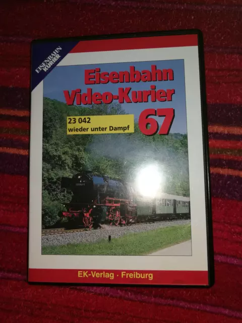 Eisenbahn Video Kurier 67 23 042 wieder unter Dampf DVD Dampflok