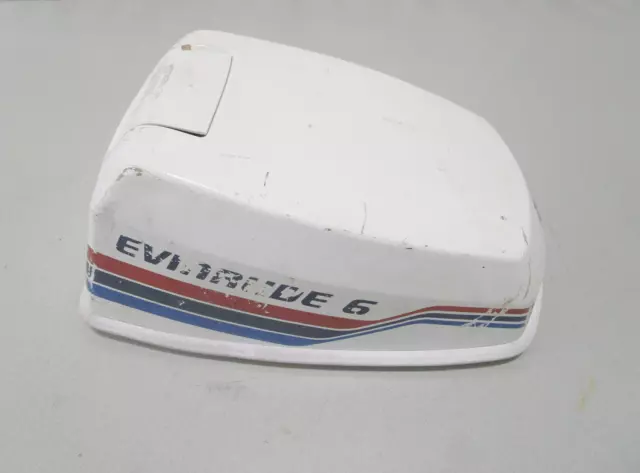 0279989 Evinrude Johnson Outboard 6 HP Top Cowl Motor Cover Cowling 1977 2