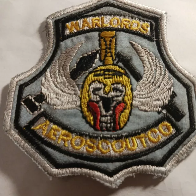 WARLORDS - AEROSCOUTS RECON - 123rd AVIATION BN - VIETNAM WAR PATCH 424