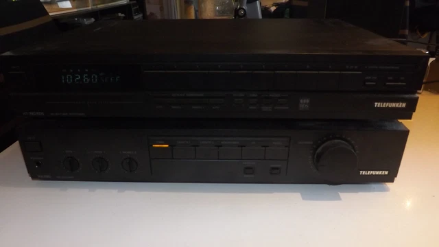 AMPLIFICATORE TELEFUNKEN HA680 amplificatore completo & sintonizzatore ...