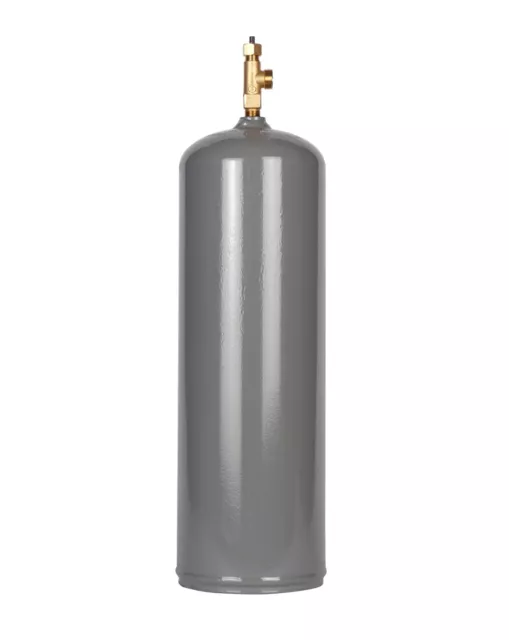 NEW 40 Cu Ft B Acetylene Steel Gas Cylinder Tank with CGA520 Valve DOT Approved